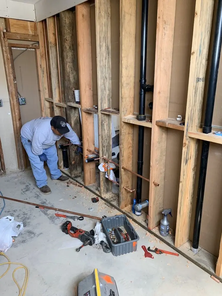 Commercial rough-in plumbing for Water Heater Replacement in Academy Park